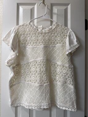 White Lace Blouse